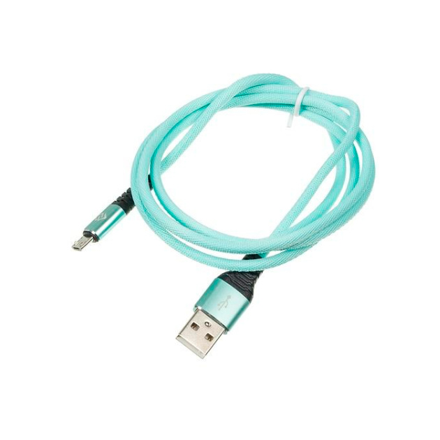 фото Кабель digma usb a(m)-micro usb b (m) 1.2м light blue