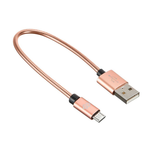 фото Кабель digma usb a(m)-micro usb b (m) 0.15м rose gold