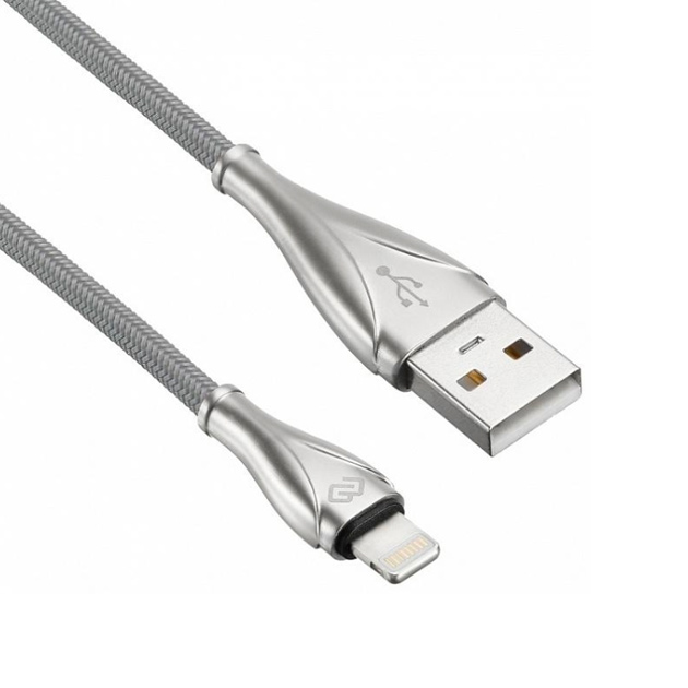 фото Кабель digma usb a(m)-lightning (m) 2м silver