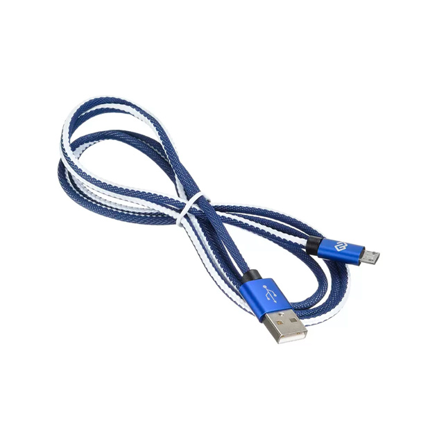 фото Кабель digma usb a(m)-lightning (m) 1.2м blue