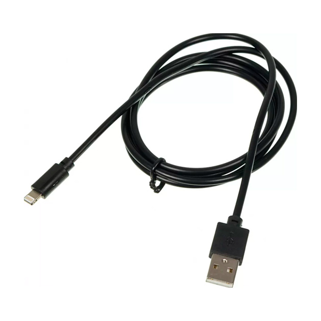 фото Кабель digma usb a(m)-lightning (m) 1.2м black