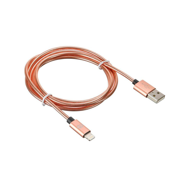 фото Кабель digma usb a(m)-lightning (m) 1.2м rose gold