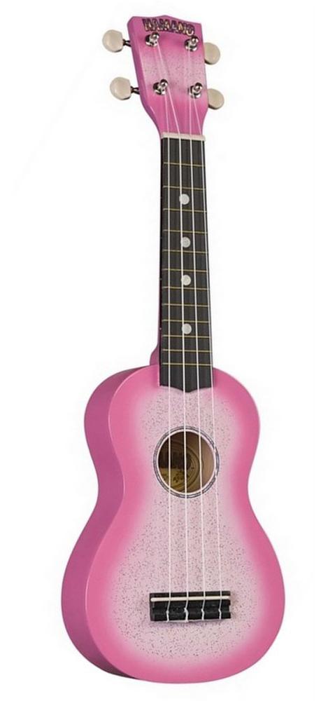 Укулеле сопрано Hamano U-35PK Pink Sparkle