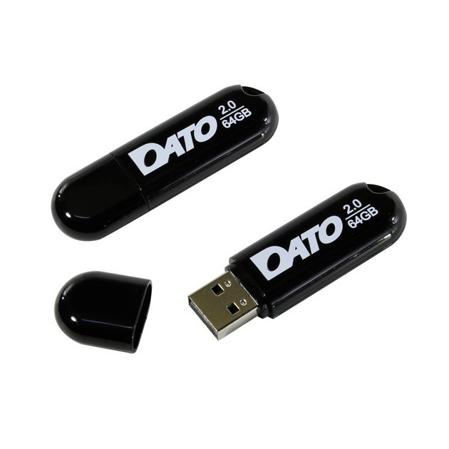 фото Флешка dato ds2001 64гб black (ds2001-64g)