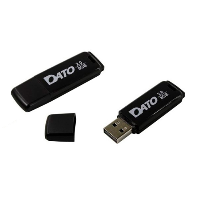 фото Флешка dato db8001 8гб black (db8001k-08g)