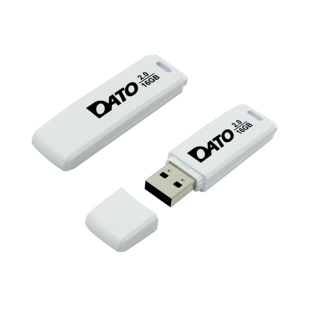 фото Флешка dato db8001 16гб white (db8001w-16g)