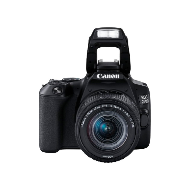 фото Фотоаппарат зеркальный canon eos 250d 18-55mm is stm 3454c002 black