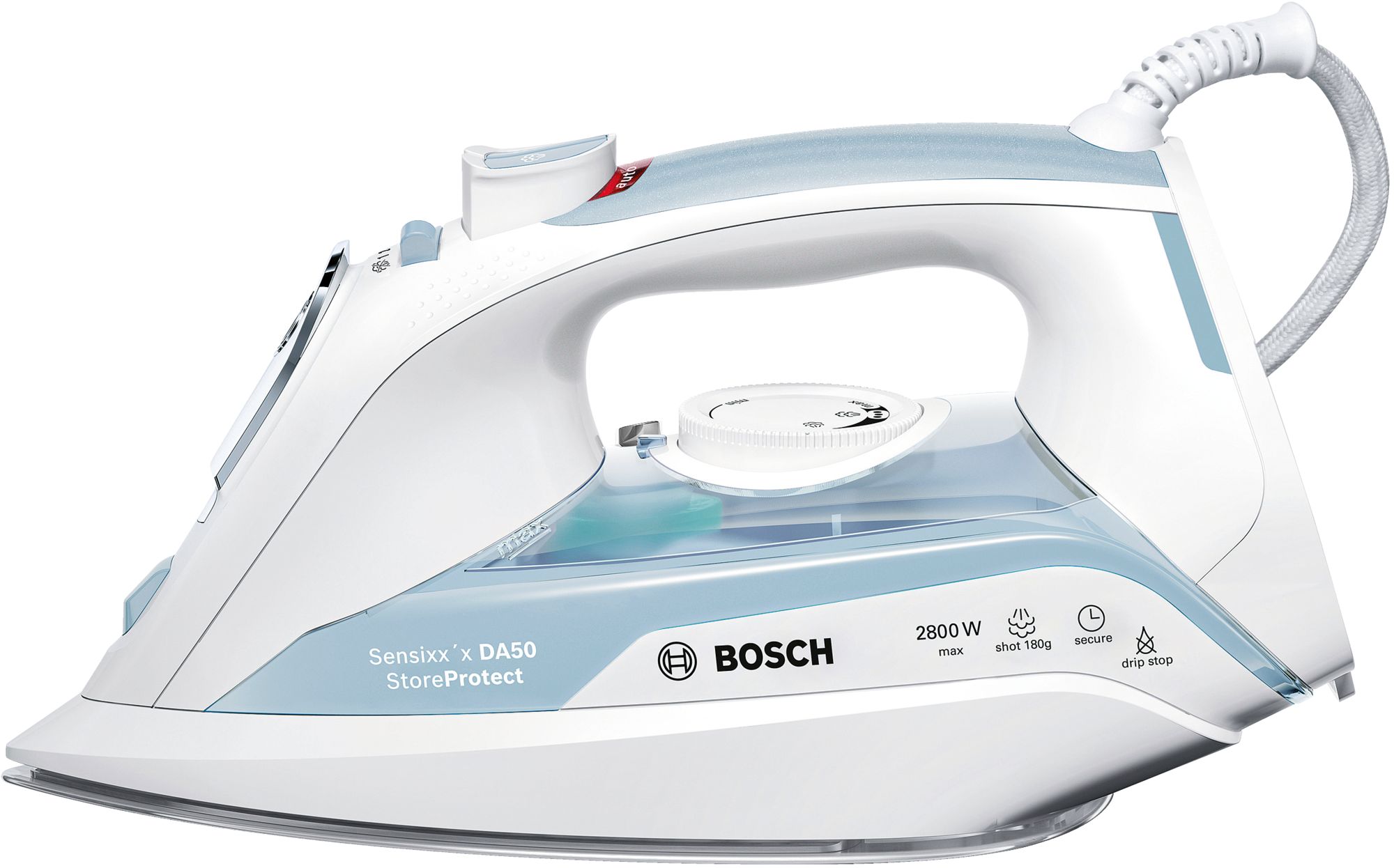 фото Утюг bosch tda5028120 white/blue