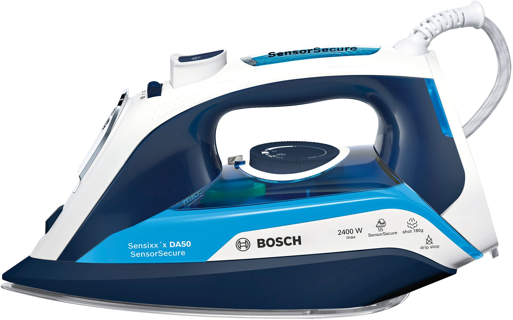 фото Утюг bosch tda5024210 white/blue