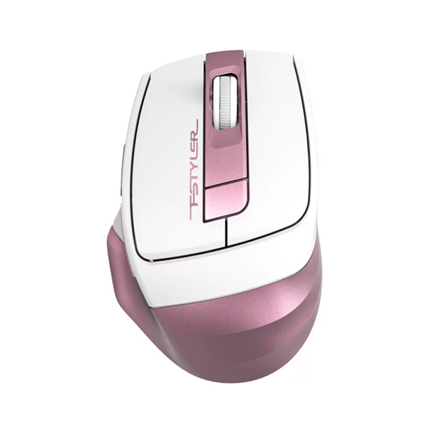 фото Беспроводная мышь a4tech fstyler fg35 pink/white