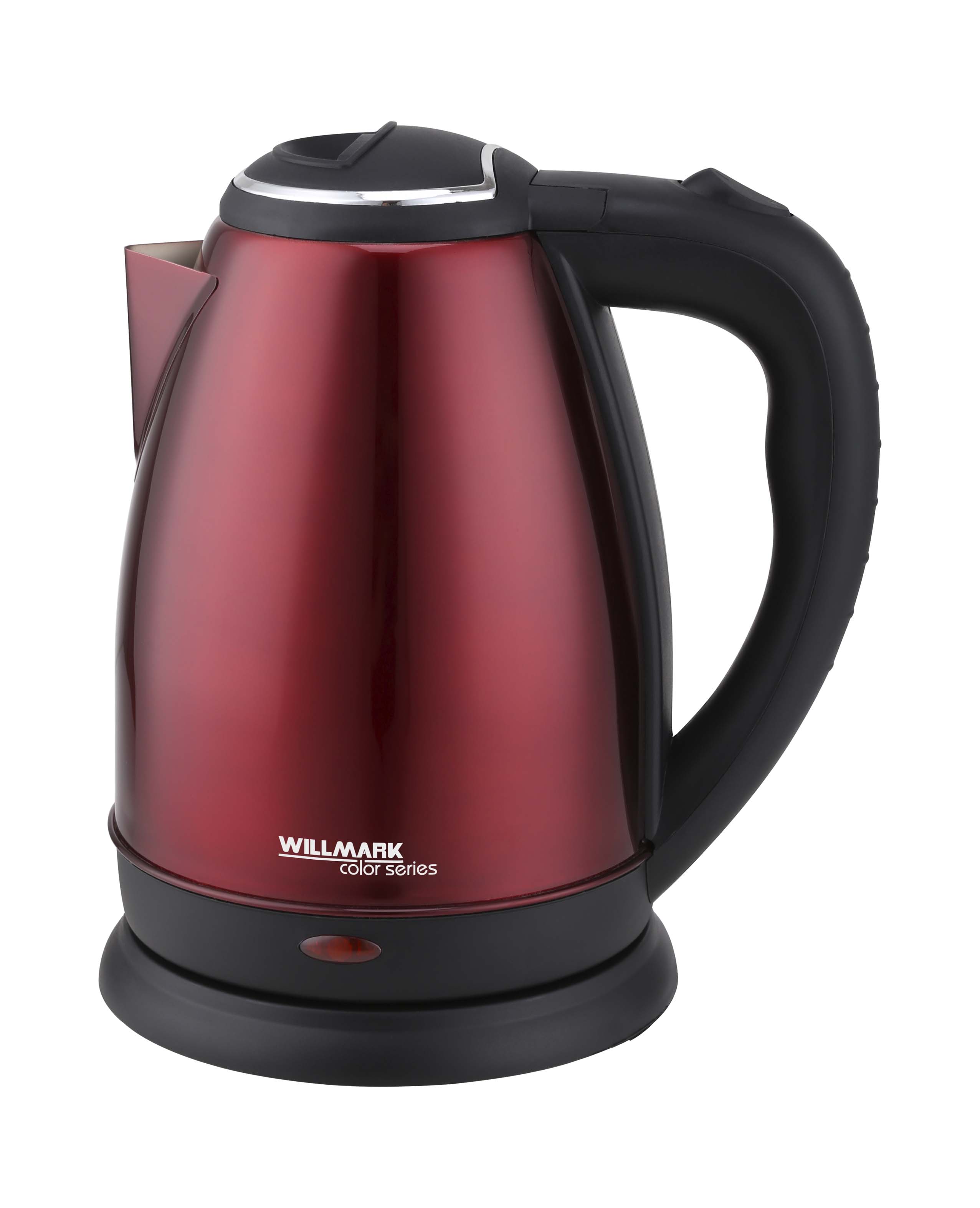 фото Чайник электрический willmark wek-1808ss red