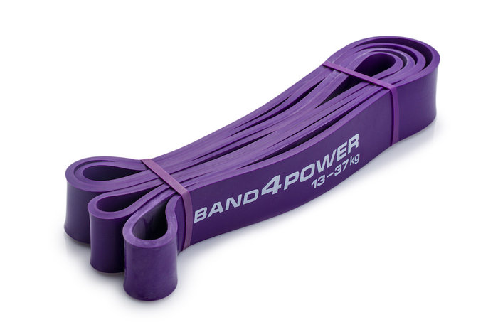 фото Петля тренировочная band4power фиолетовая 13-37 кг