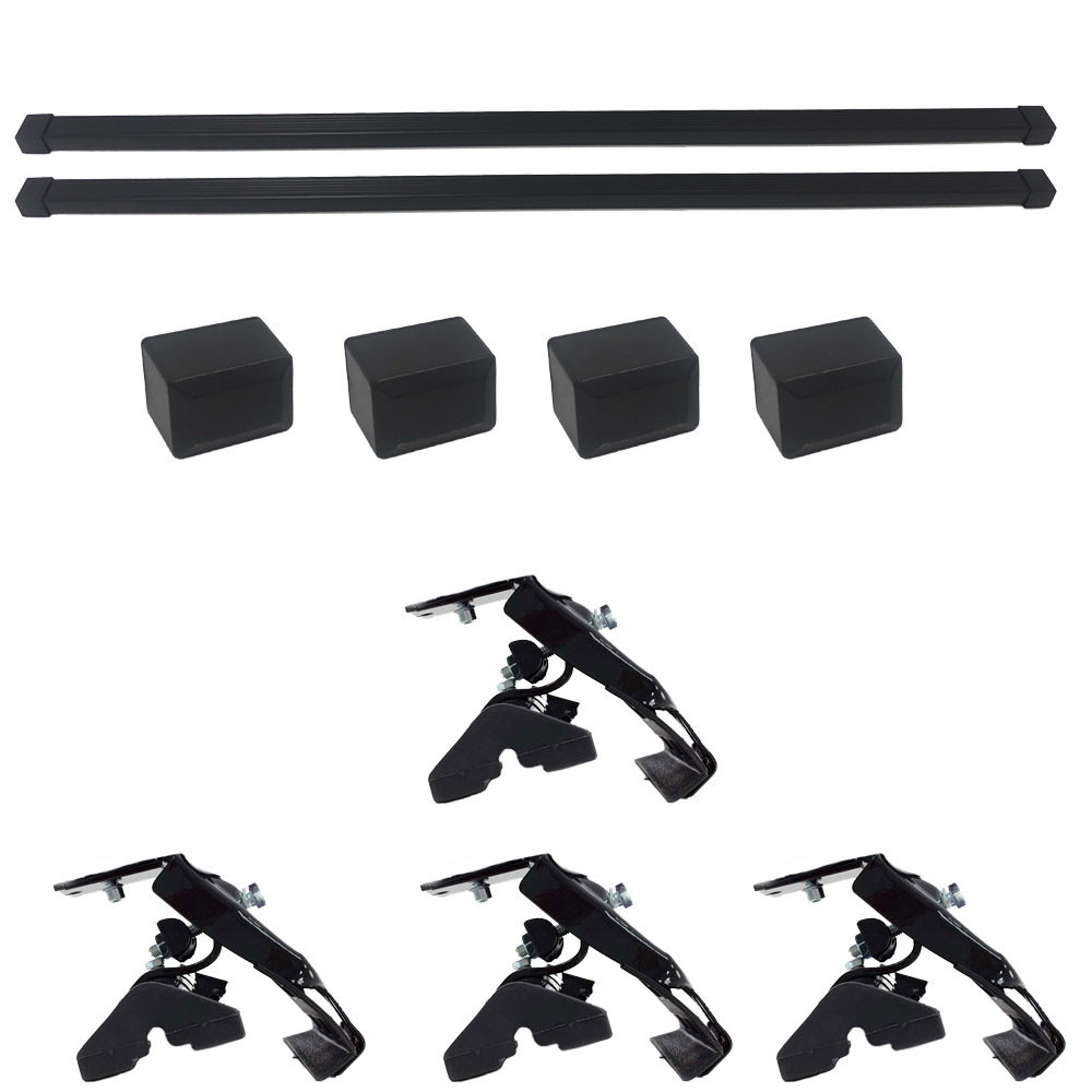 

Багажник на крышу Евродеталь для Mazda 2 2003-2007 NEW-OZPT-ED2-004F-ED7-225S118, Черный, OZPTGKVIDA118