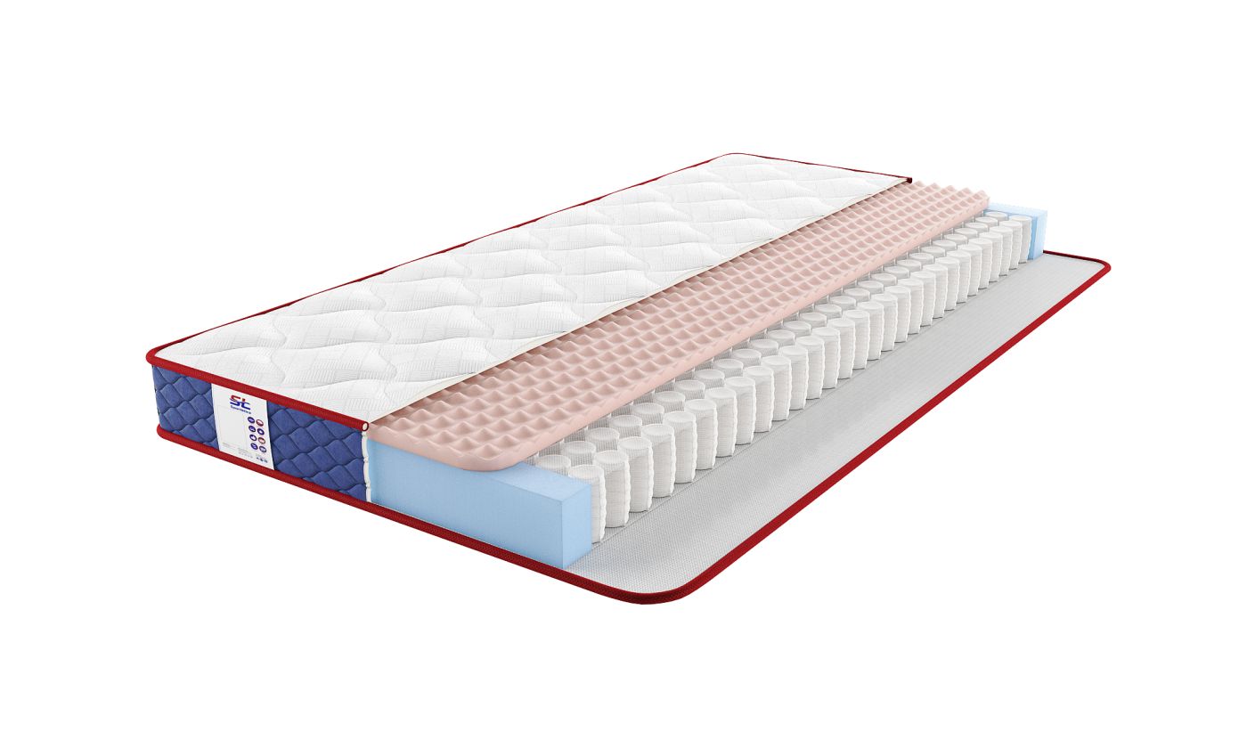 

Матрас Sportletica Stanly Relax 3 One 120х200, Белый, Stanly Relax 3 One