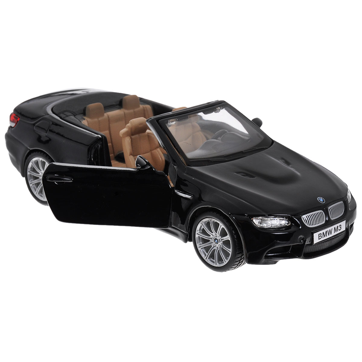 

Bburago Коллекционная машинка 1:32 PLUS "BMW M3 Cabriolet 2009", черный