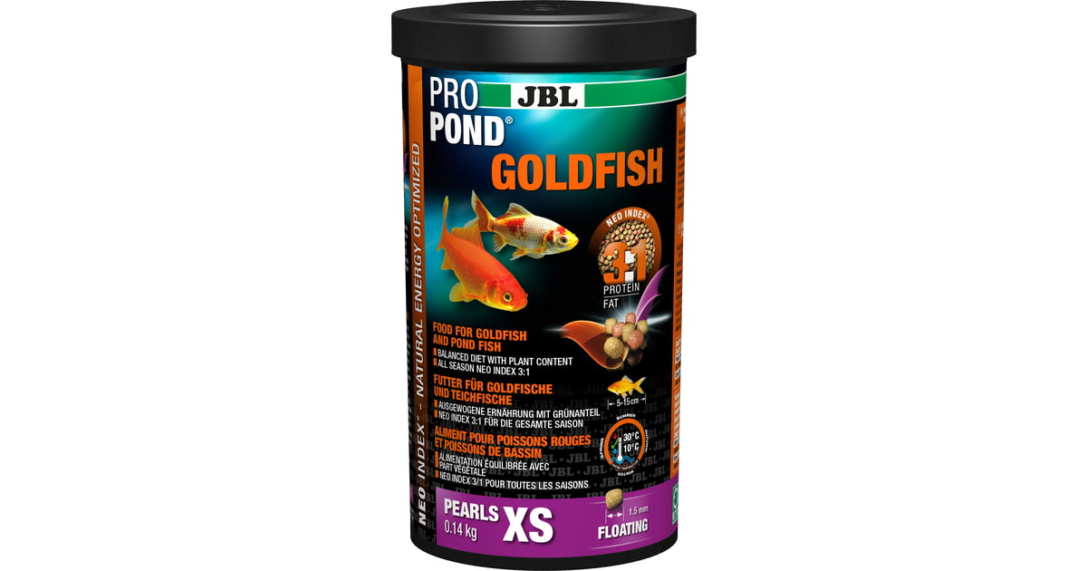 

Корм для рыб JBL ProPond Goldfish XS, гранулы, 1000 мл, ProPond Goldfish XS
