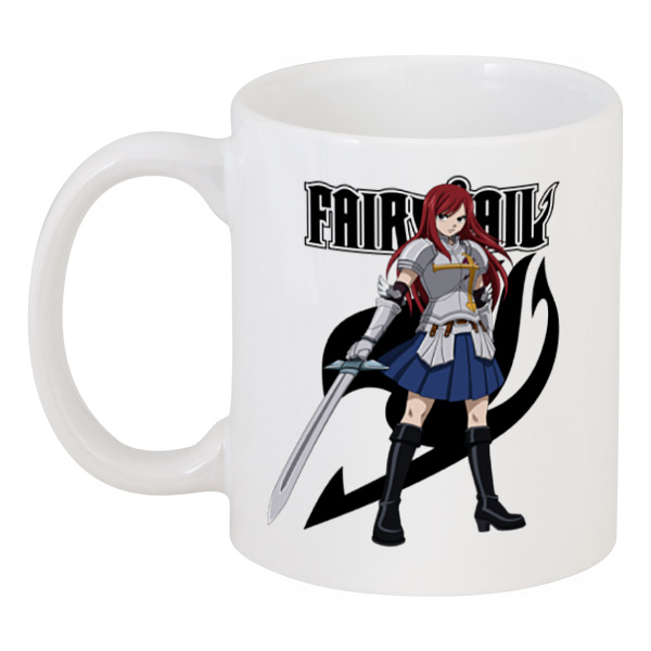 

Кружка Printio Эрза скарлет. fairy tail