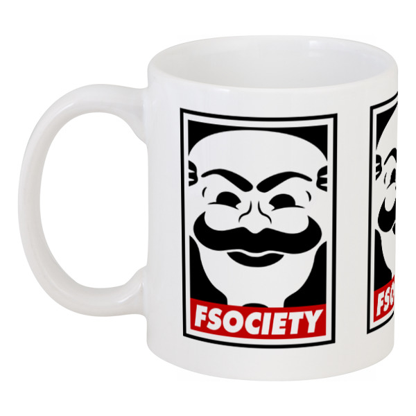 

Кружка Printio Мистер робот. fsociety