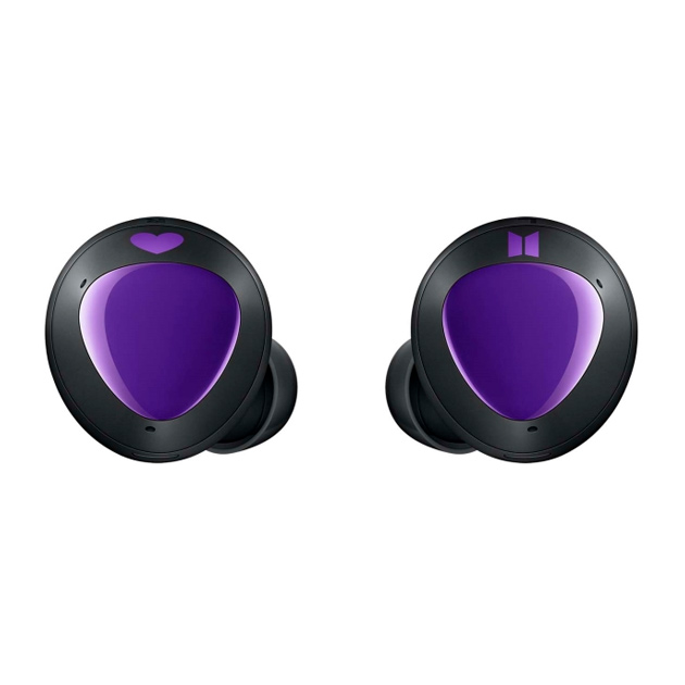 фото Беспроводные наушники samsung galaxy buds+ violet/black (sm-r175nzpbser)