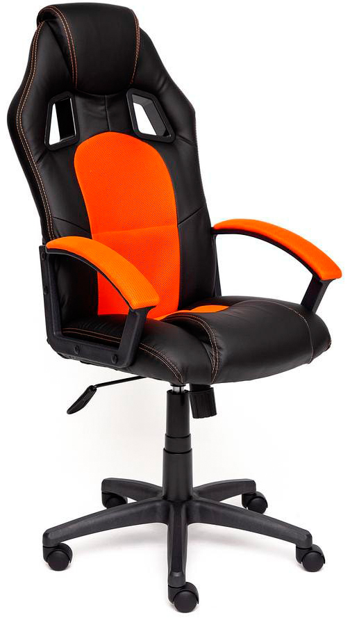 фото Игровое кресло tetchair driver 10542 (black/orange)