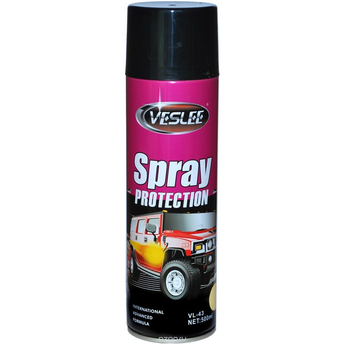 фото Аэрозольный защитный спрей для лакокрасочного покрытия spray protection, 500 мл. veslee