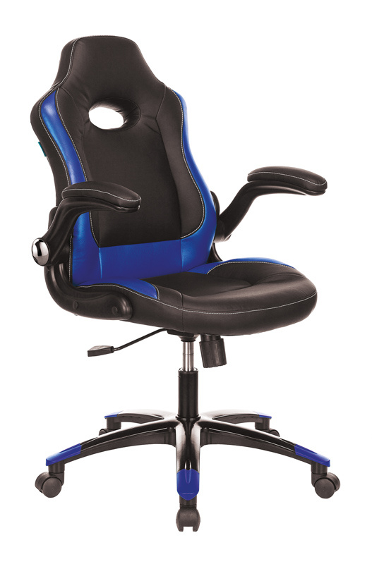 фото Игровое кресло zombie viking-1n (blue/black)