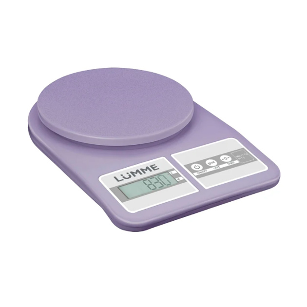 фото Весы кухонные lumme lu-1345 lilac amethyst