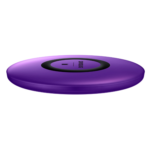 фото Беспроводное зарядное устройство samsung ep-p1100 (ep-p1100rergru) 9 w, purple