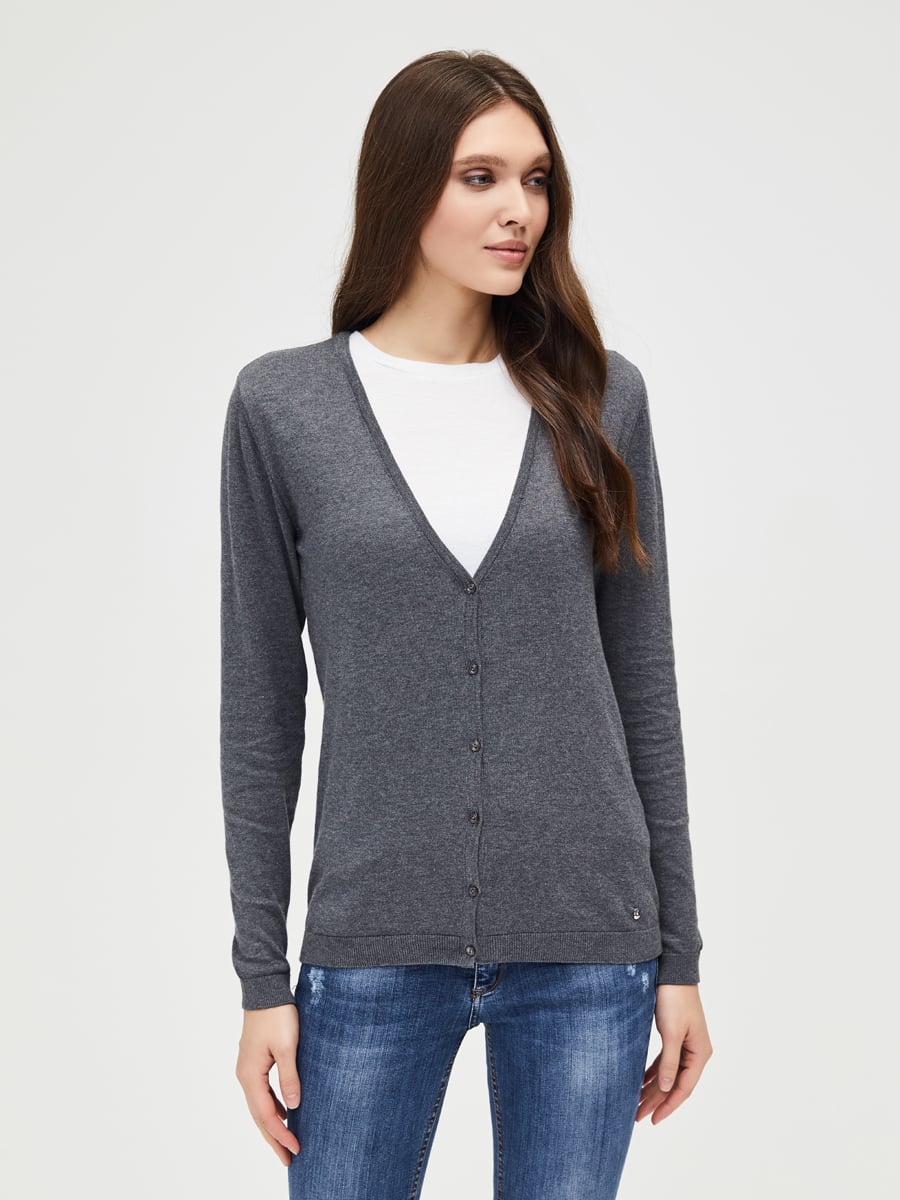 

Кардиган женский XINT GD61200197 серый M, GD61200197