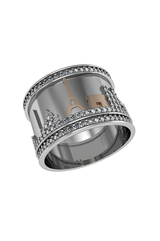 

Кольцо женское Приволжский ювелир 286364-FA11 р.18, 286364-FA11