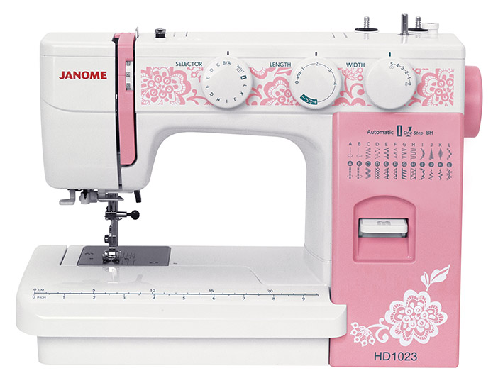 Швейная машина Janome HD1023 фетр жесткий 1 мм оранжево персиковый набор 10 листов формат а4