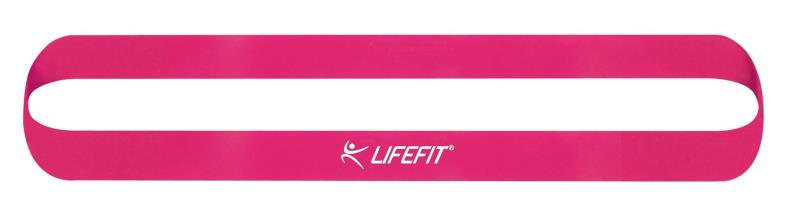 фото Эспандер lifefit aerobic band loop soft розовый