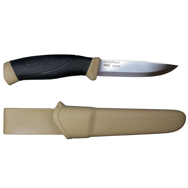 Туристический нож Morakniv Companion, черный