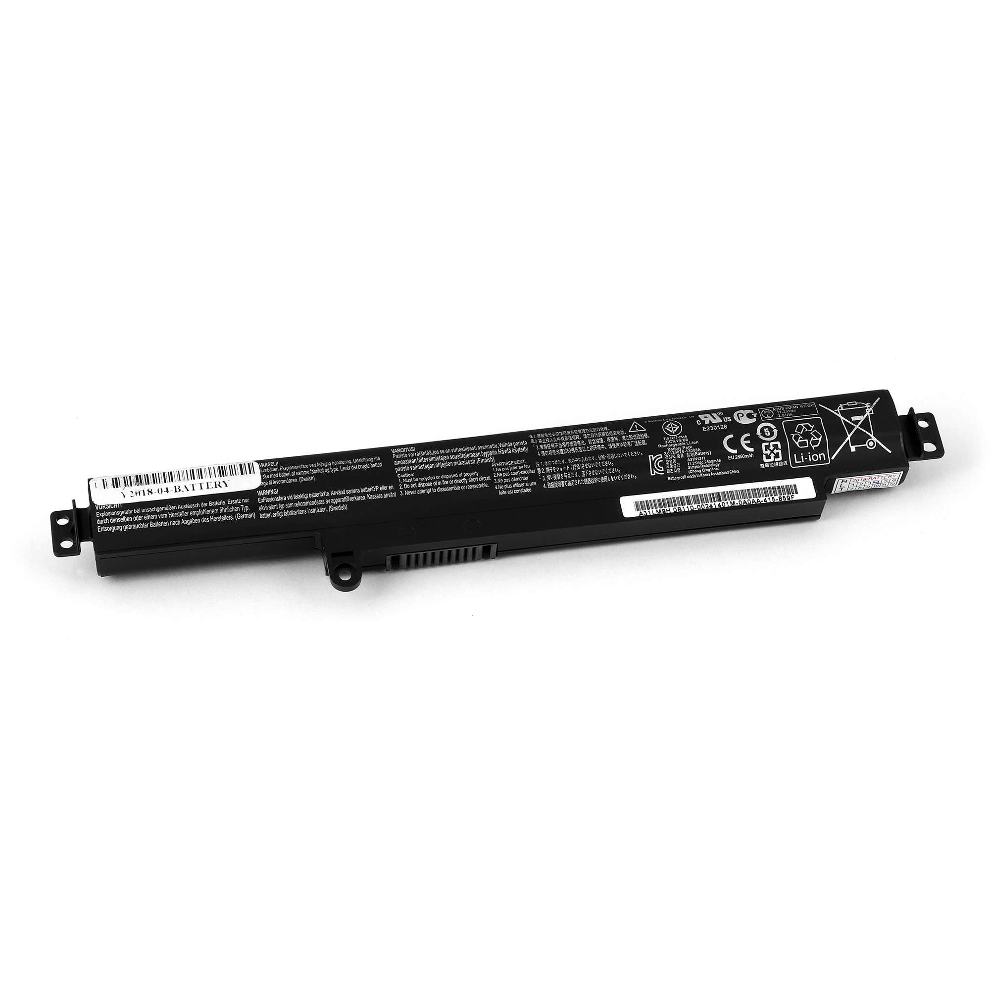 фото Аккумулятор oem для ноутбука asus x102ba, f102ba series