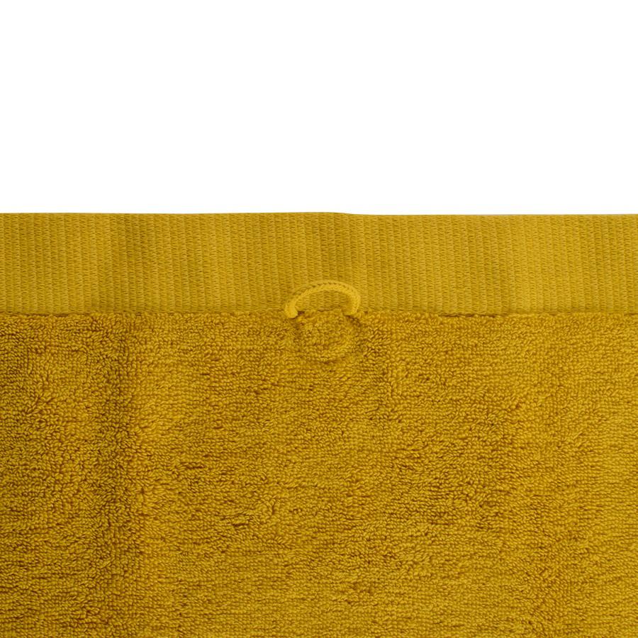 фото Полотенце для рук горчичного цвета essential, 50х90 см tkano