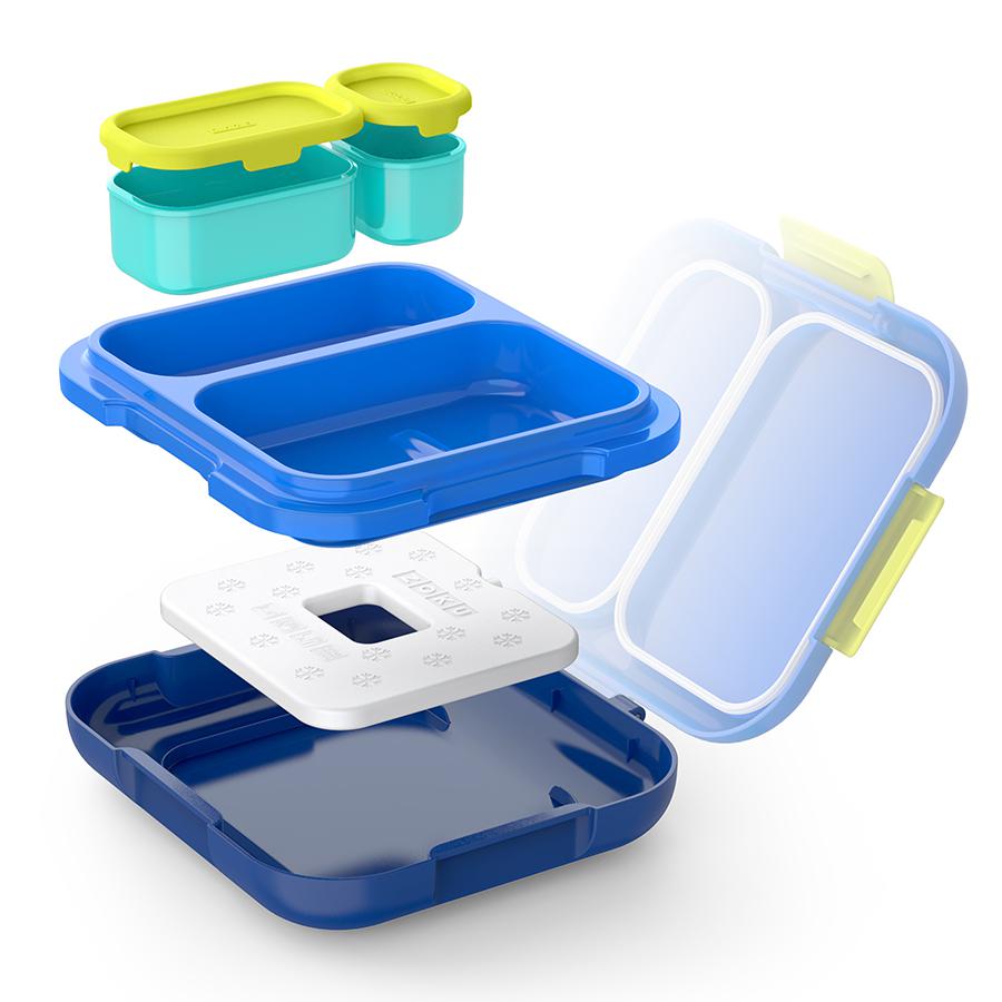 

Ланч-бокс neat bento розовый, Zoku