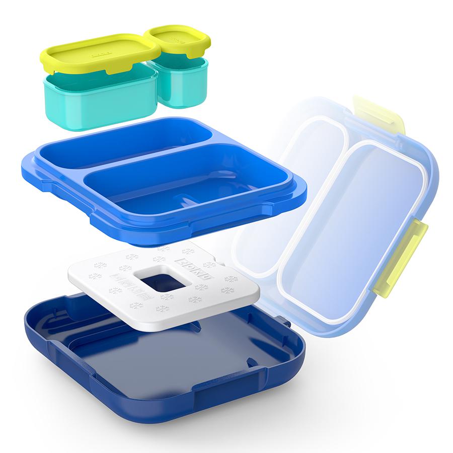 

Ланч-бокс neat bento голубой, Zoku