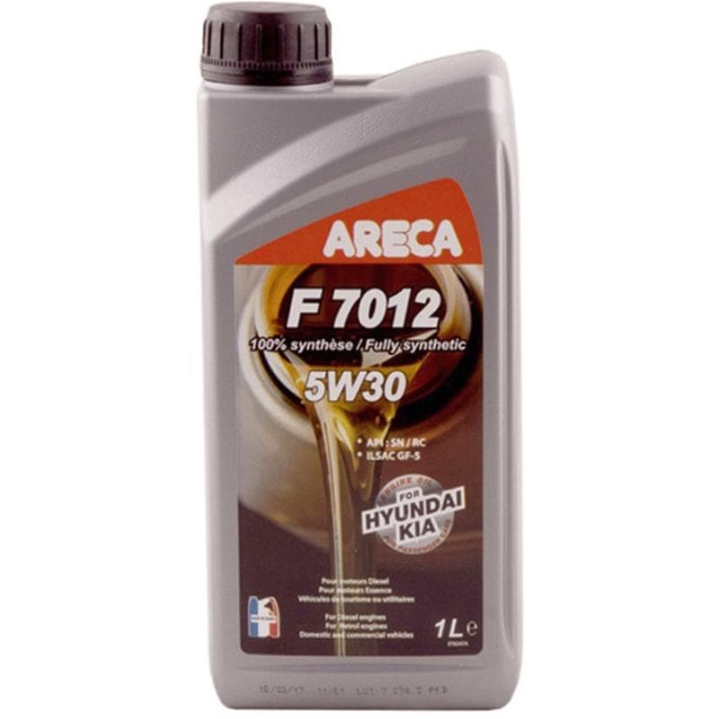 Моторное масло Areca F 7012 5W30 1 л