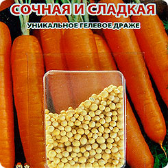 

Семена Морковь Сочная и Сладкая, 300 шт, Уральский дачник, 187551