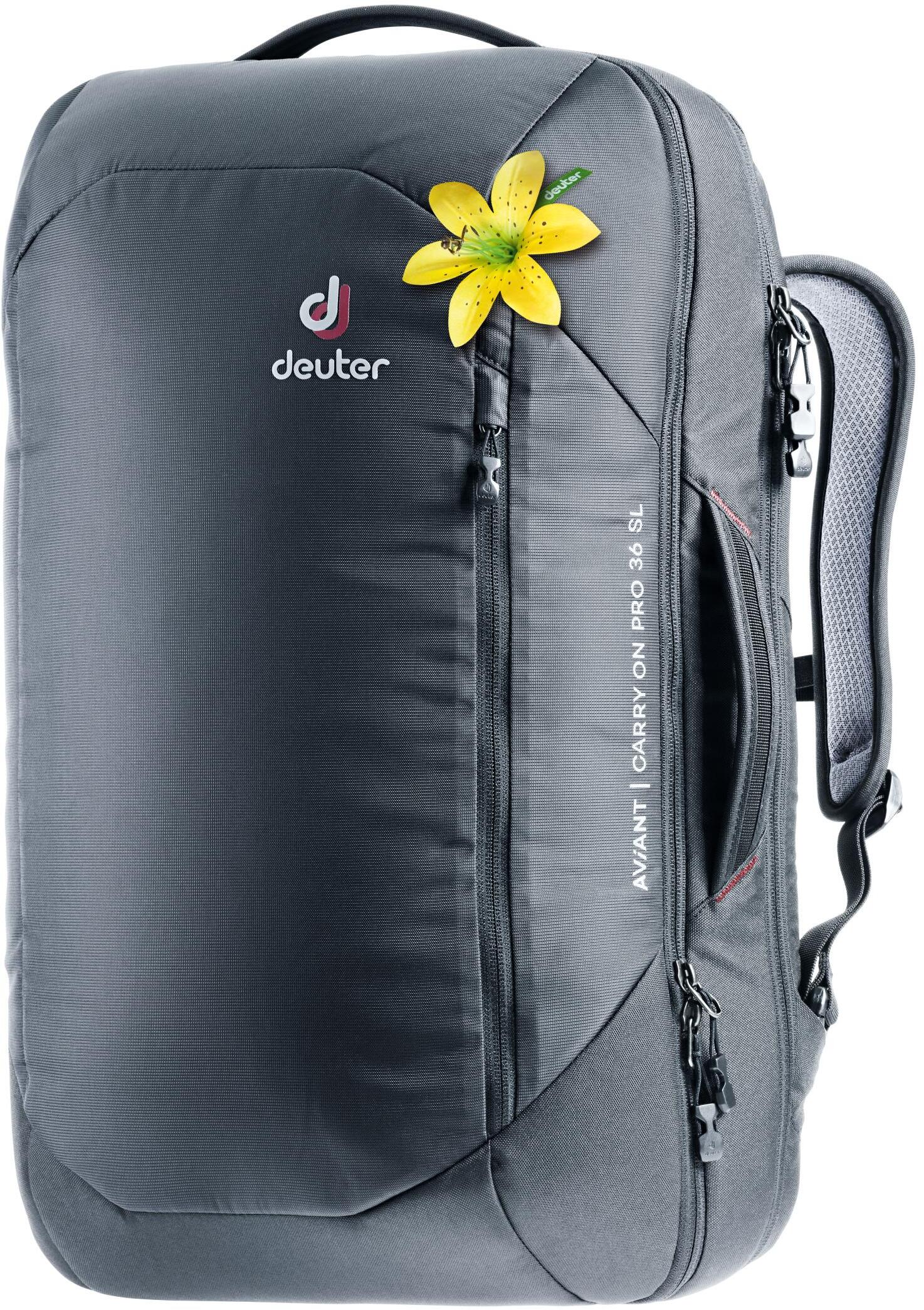 Рюкзак треккинговый Deuter Aviant Carry On Pro Sl 36 л black