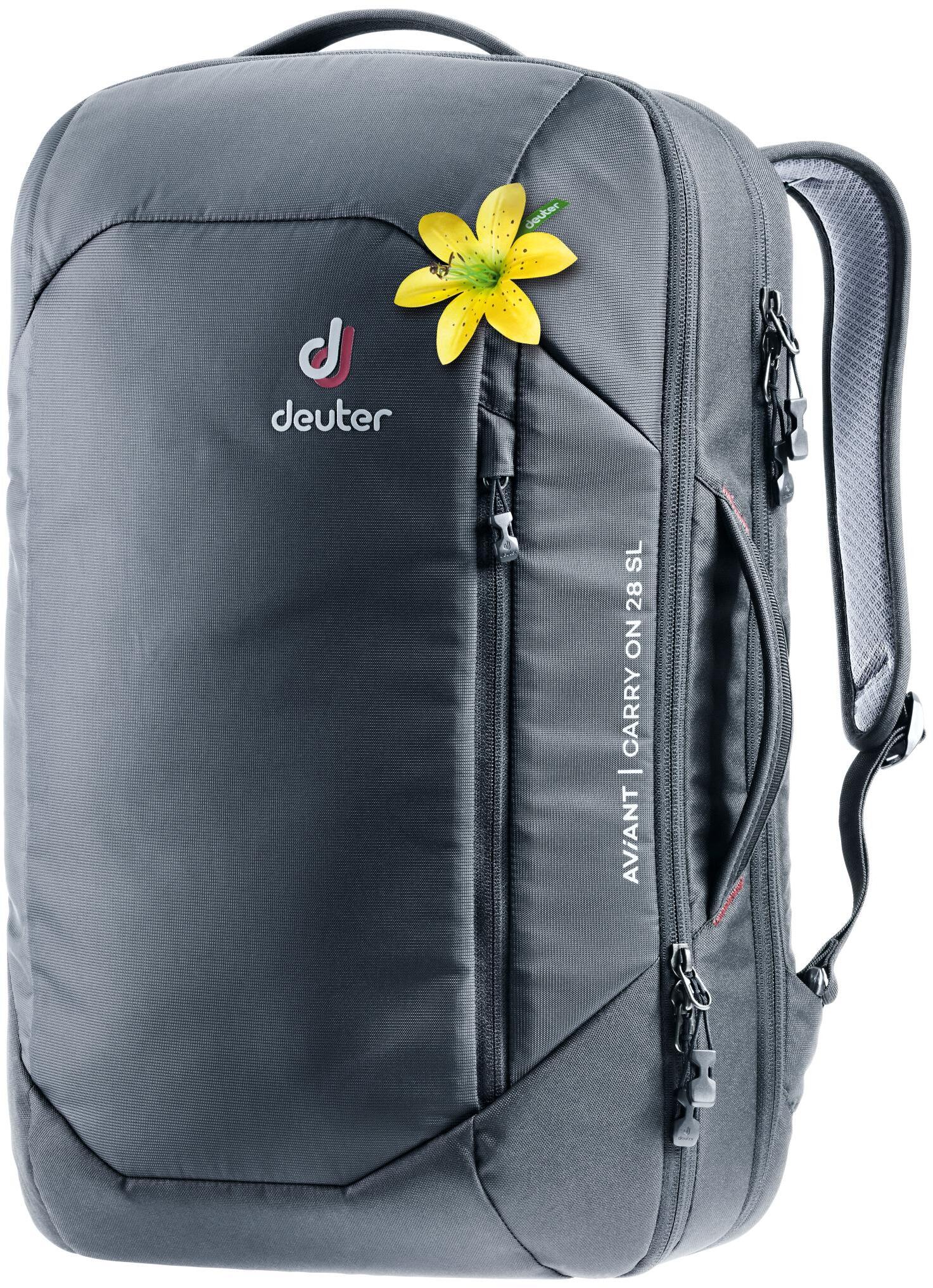 фото Рюкзак треккинговый deuter aviant carry on sl 28 л black