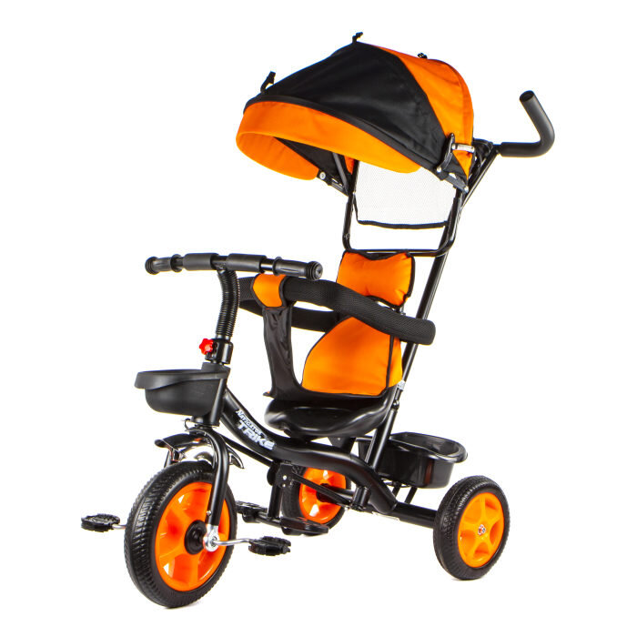

Велосипед трехколесный Navigator Т17459 Trike 9''/8'', ручка, тент, Trike