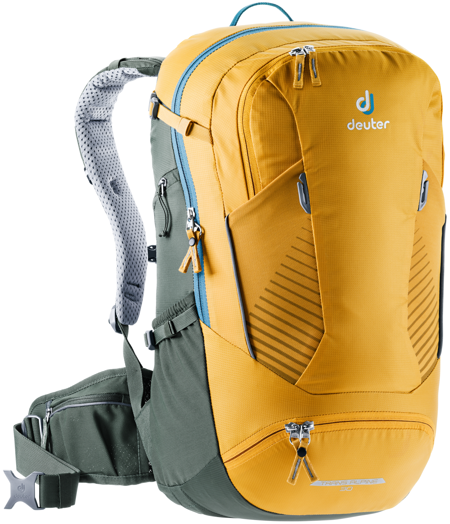 фото Рюкзак deuter 2020-21 trans alpine 30 curry/ivy