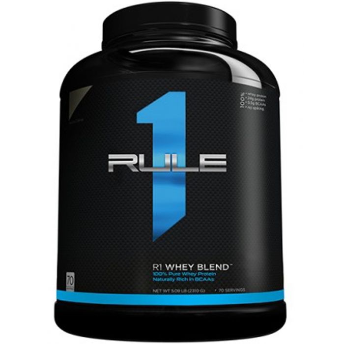 фото Протеин rule one proteins r1 whey blend, 2300 г, strawberries & creme