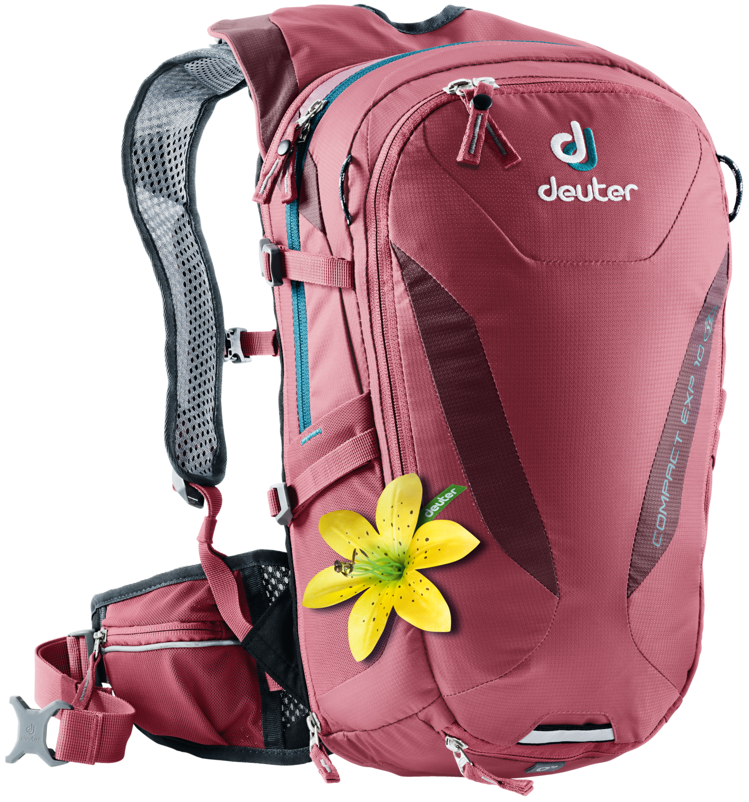 фото Рюкзак deuter 2020-21 compact exp 10 sl cardinal/maron