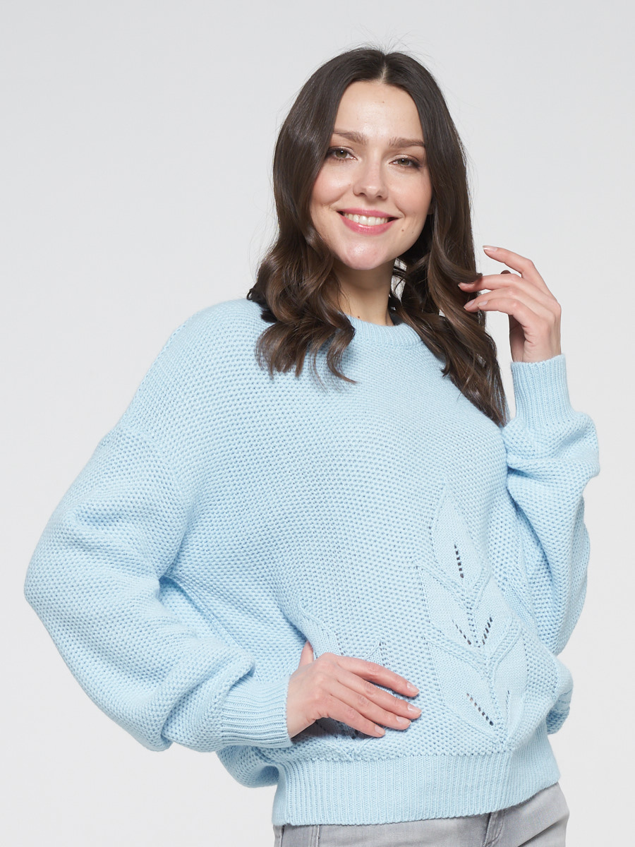 

Джемпер женский VAY 202-41046 голубой 52, 202-41046