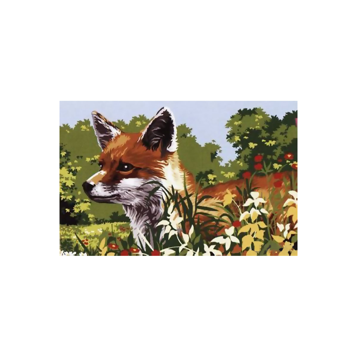 

Канва с рисунком SEG de Paris 'Лиса' 30*40 см SE928-323