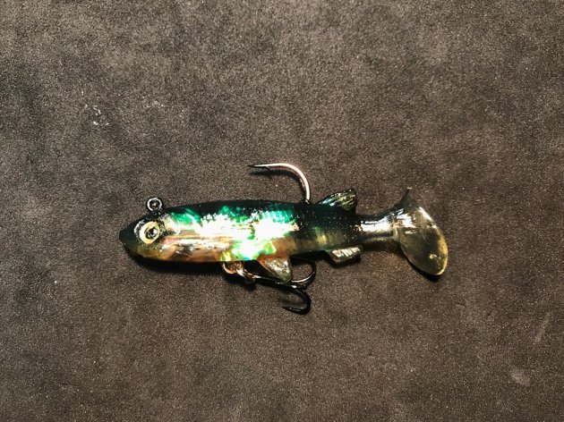 

Силиконовая приманка Mikado Crystal Fish WX5565 60 мм, 011, 2 шт., Зеленый;серебристый, Crystal Fish WX5565