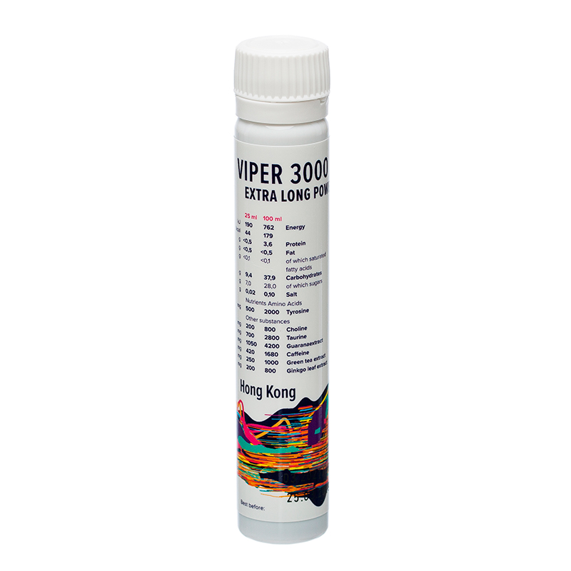 

Энергетик Liquid&Liquid Guarana Viper 3000, 25 мл, red berry, Guarana Viper 3000
