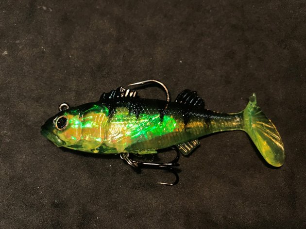 

Силиконовая приманка Mikado Crystal Fish WX5561 80 мм, 099, 2 шт., Зеленый, Crystal Fish WX5561